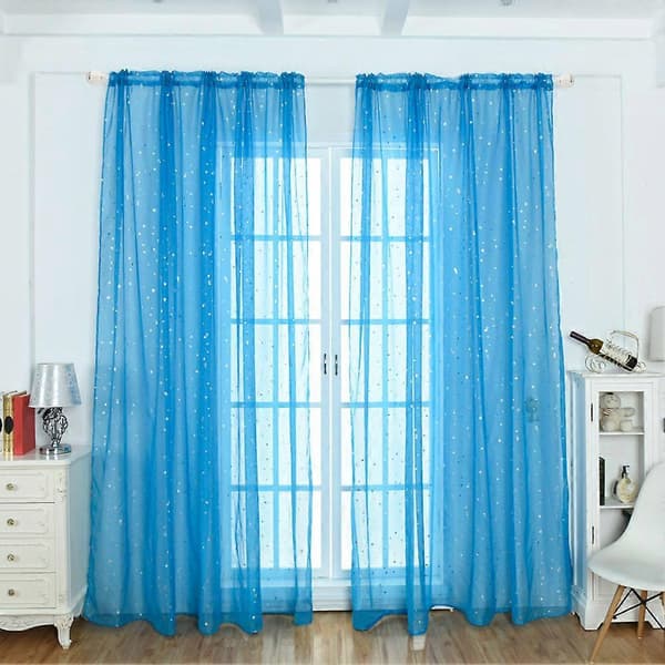 Romantisk tyllgardin elegant, romantisk for barnerom white 1m*2m