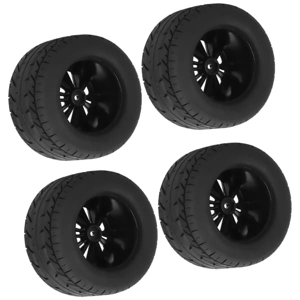 RC biltilbehør - 4 stk. 115 mm hjulfælgsdæk til ZD Racing 1/10 model