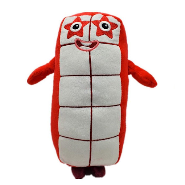 Numberblocks Plys dukke Digital byggeklods legetøj 8
