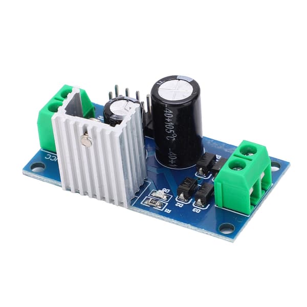 L7812 LM7812 12V 1.2A 3-benet PCB Spændingsregulator Strømforsyningsmodul
