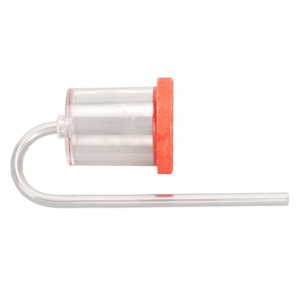 Professionell Högupplöst Syre CO2 Diffuser Transparent Akvarium Luftfördelare