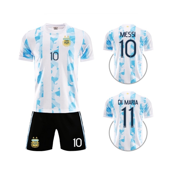 Argentiina-paita numero 10 Messi- set