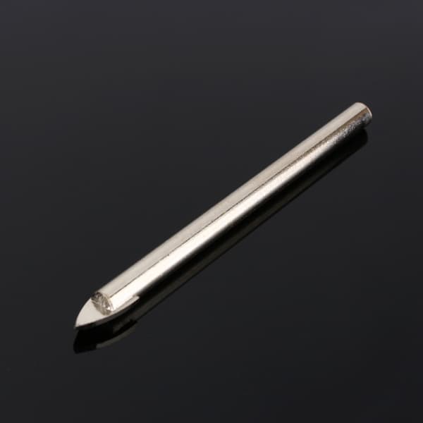 6 mm Tungsten Carbid Bor Sæt til Fliser Glas Keramik Spejl 10 stk