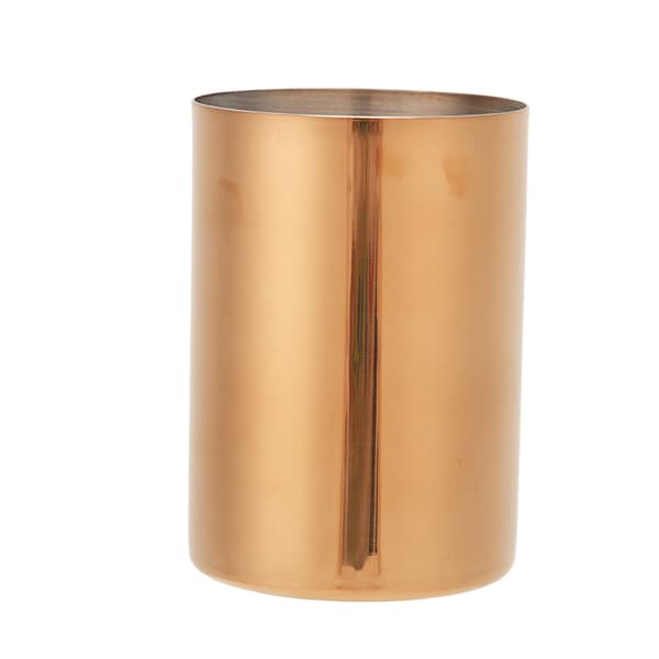 Doseringskopp i rustfritt stål, oppvaskmaskinsikker, universell kaffepulverdispenser, roségull