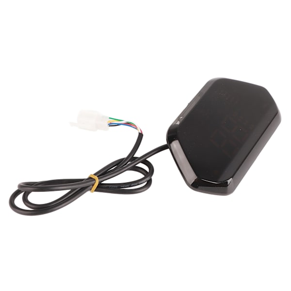 60V Speedometer Odometer Tachometer Digital LCD Display Universal Elektrisk Motorcykel