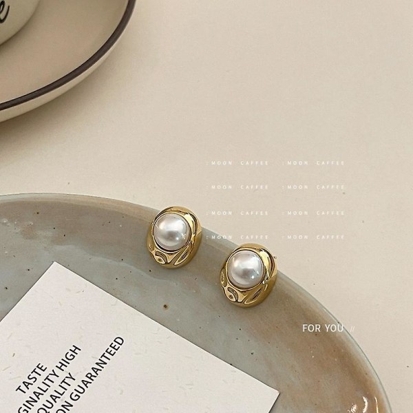 Örhängen 925 Silversmycken Pearl Fashion Jewelry Ac7899 C34