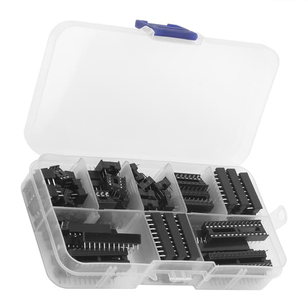 66 kpl IC-kanta-adapterisarja 6-28Pin InLine DIY elektroniset komponentit