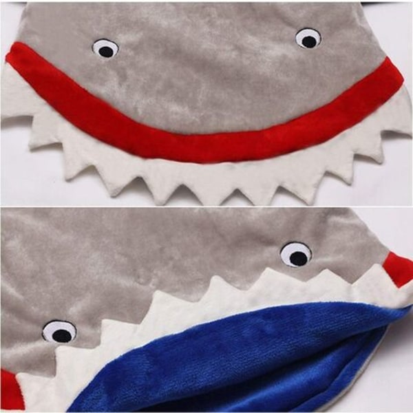 Hain muotoinen kaksinkertainen fleece-makuupussi mukava ja kodikas vuodesohvaan olohuoneen lahja lapsille teini-ikäisille