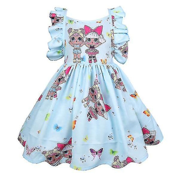 Pigekjole Lol Surprise Doll Nederdel (3-8 år gammel) blue 5T