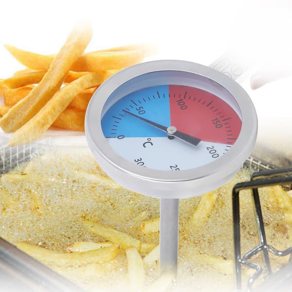 TSBX500 Grilltermometer i rustfrit stål til ovn og grill, 300 grader Celsius