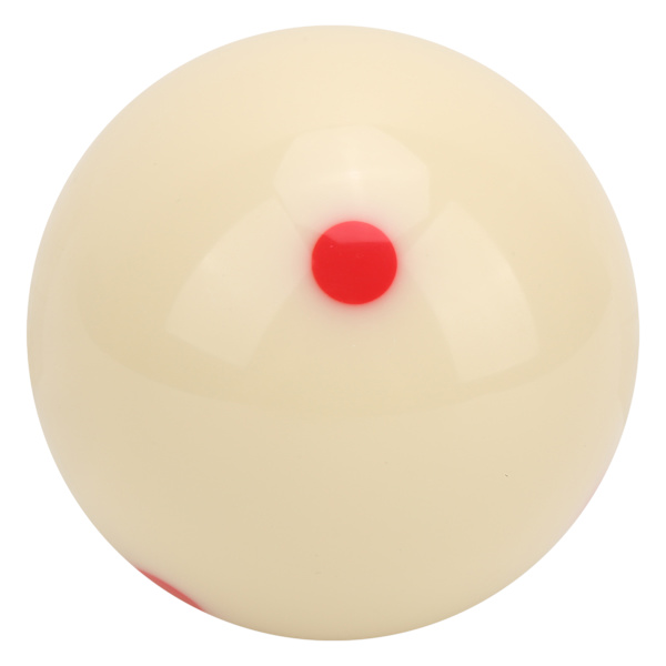 Standard træningskøbold til pool - 57,2 mm Red Dot Practice Billardtilbehør