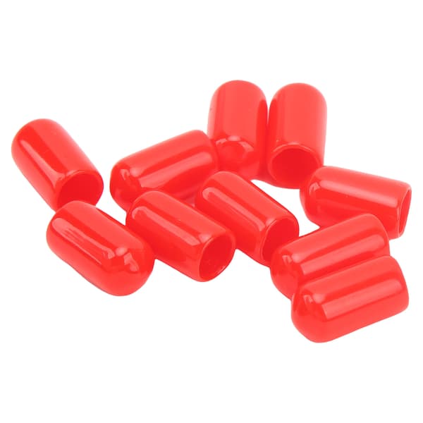20 st 6 mm bromsnippel PVC dammskydd hög hållbarhet för de flesta röda fordonsbromssystem