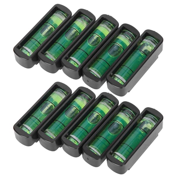 10 st Mini Plast Vattenpass Hög Precision Justering Kamera Stativ Horisontell