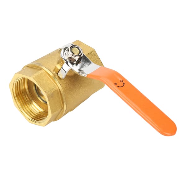 Messingkugleventil DN32 1-1/4 BSP 1.6 MPa til vandoliegas