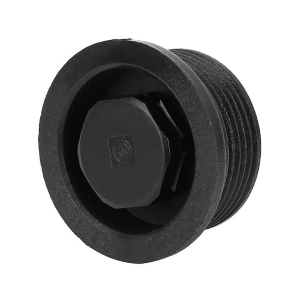 Svart Surfbräda Luftventil i Plast 3x1.5x2.5cm