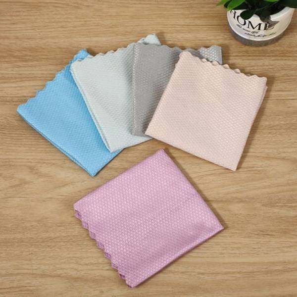 Mikrokuituliinat Miracle Cloth puhdistusliinat Kalavaaka puhdistuspyyhe Ympäristöystävällinen uudelleenkäytettävä pyyhe keittiön lasille