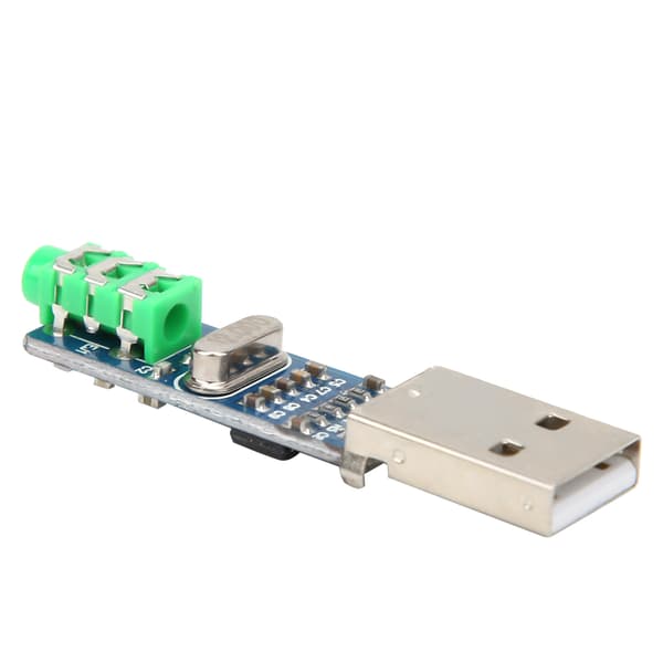 5V Mini USB DAC Dekoder PCM2704 USB Lydkort Analog Lydkort