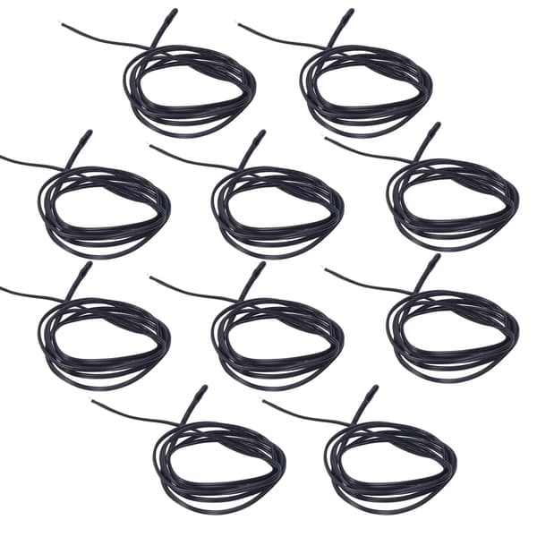 10 stk. NTC Termistor Sensor PVC Epoxy NTC Temperaturprobe til husholdningsapparater Høj nøjagtighed 1m 50K B3950