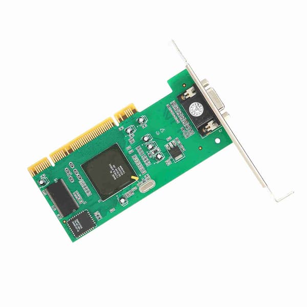 ATI Rage XL 8MB 32Bit VGA PCI grafikkort Multi Display Desktop computertilbehør