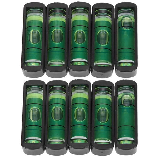 10 st Mini Plast Vattenpass Hög Precision Justering Kamera Stativ Horisontell