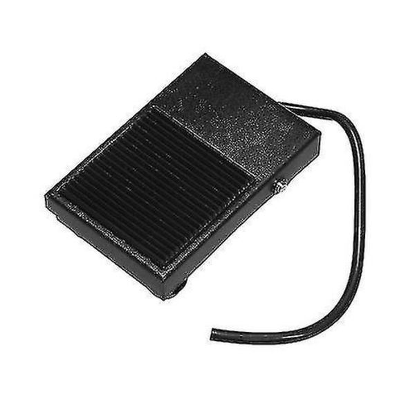 Hmwy-heavy duty metal Skridsikker fodpedalkontakt Tredle Fodkontakt Momentary Control 3 Wire No/nc Auto