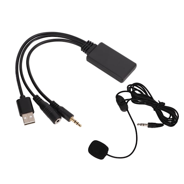 Bil Bluetooth Aux Kabel Mikrofon Handsfree Adapter Ersättning för Cooper Z4 E60 E63 E64 E66 E81 E90