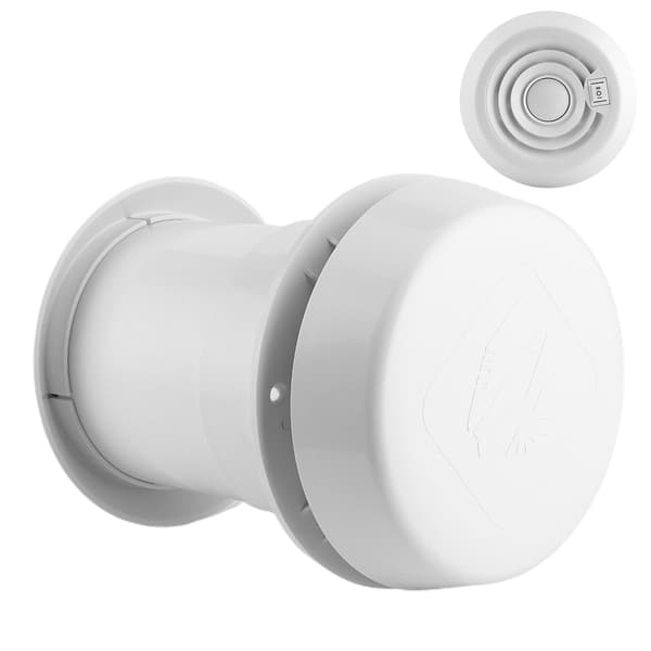 24V Loftventilator Luftkøling Ventilationsgitter til Autocamper Motorhome Campingvogn
