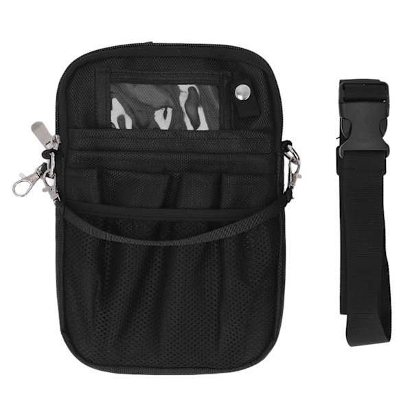 Multifunctional crossbody portable electrician tool bag (XH0015 black)