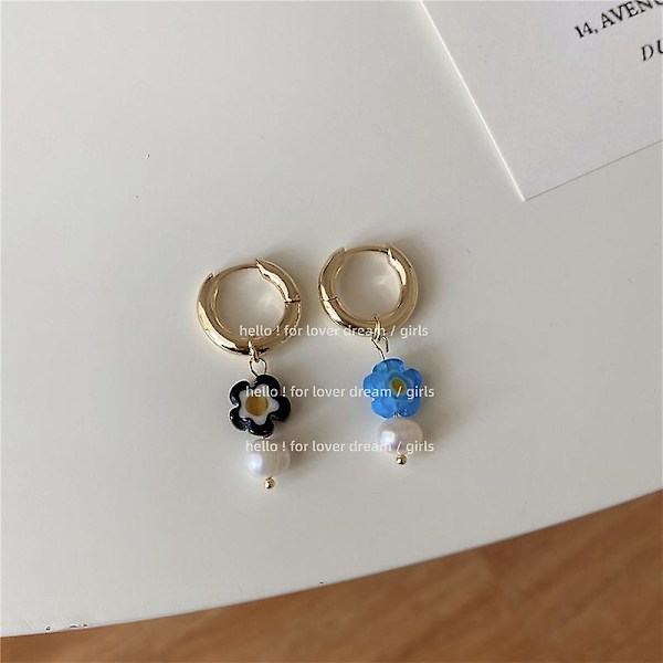Øreringe Pearl Flower Stud Girls&#39; Modesmykker Ac2663 D369