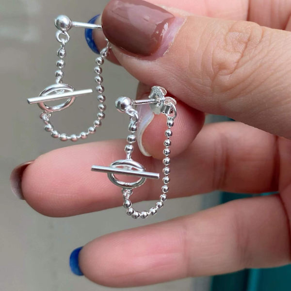 Örhänge Pärlor Silver Modesmycken Ac5166