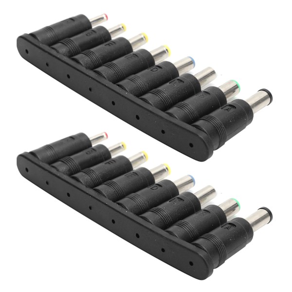 2 i 1 USB til DC-kabel 11 i 1 Strømadapter Udskiftelig Stik Computertilbehør