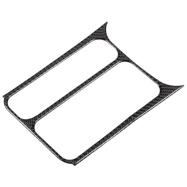 Deksel i karbonfiber for koppholderpanel, front, kaffeflaskefeste, trim, klistremerke