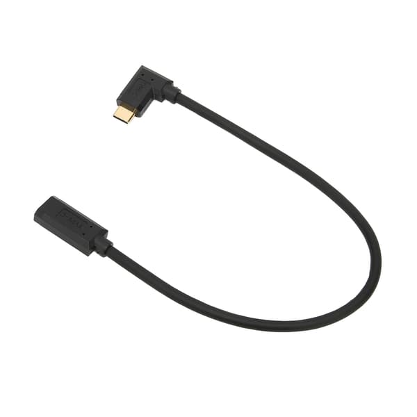 USB Typ C-kabel 30 cm Snabb överföring USB 3.1 Typ C Hane till Hona Dataförlängningskabel