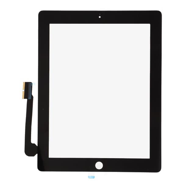 Touchscreenpanel Sort Svart Stærk Holdbar Hærdet Glas Letvægts LCD Tablet Skærm Panel til IOS Tablet 3 4