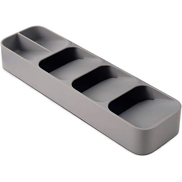 Kökslåda Organizer för bestick Silver Gray C