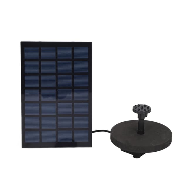 Solfontänpump Direkt Drift 6 Delar Låg Strömförbrukning Sol Drivande Fontän Trädgård 7V