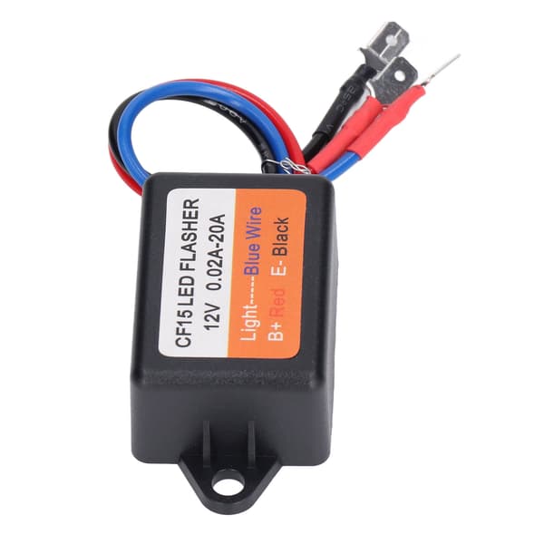 LED Blinklysrelé - 12V Strobe Controller Bil Blinklysmodul