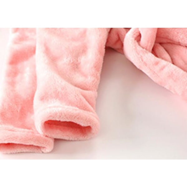 Badrock för barn med kaninöra, rosa, 130%23