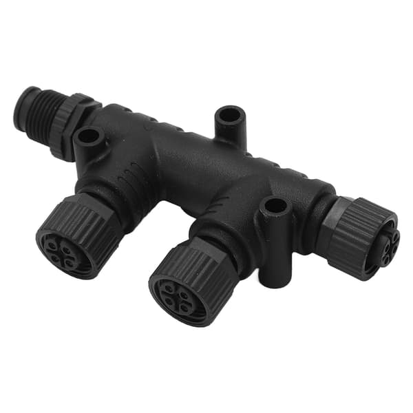 NMEA 2000 T-terminator 2-port M12-kabel 5-stift IP67 Vattentät Universal B G Networks