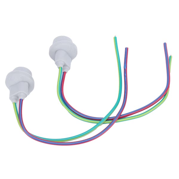 2ST T10 W5W Universal Gummiglasbase Parkeringslyssokkel til ATV Quad Scootere