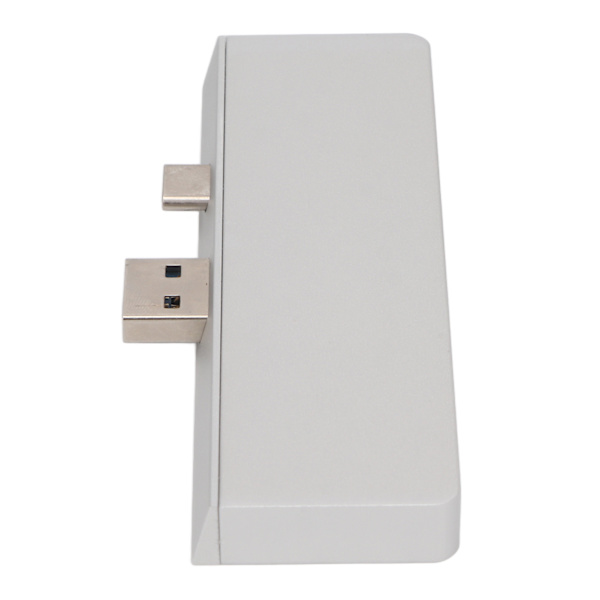 USB C Hub 4K HD Multimedia Interface Dataöverföring Dubbla USB3.0-portar 5 i 2 USB C Hub för Surface Pro 7 Silver