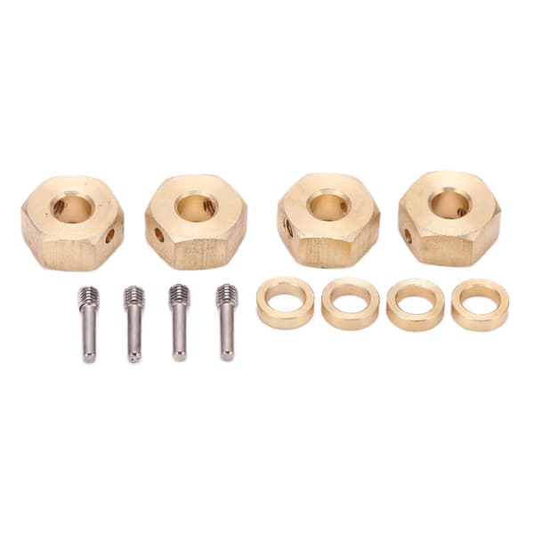 RC Hex Adapter Mässing Robust Hållbar Elegant Design Enkel Installation Axial 10mm Förlängning