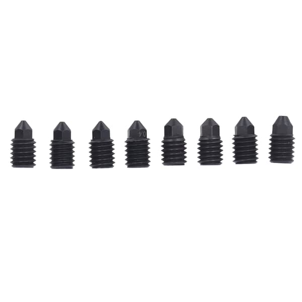 8 Härdade Stålmunstycken för Bambu Lab 3D-skrivare Extruder Hotend Set 0.2 0.4 0.6 0.8 mm
