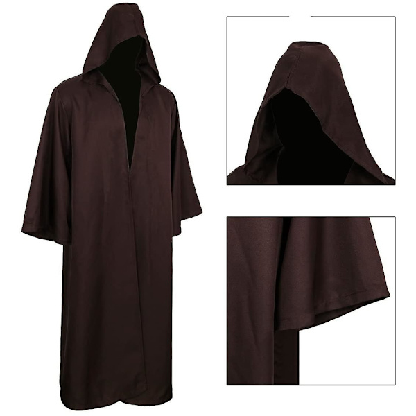 Riddaruniform, storlek XXL, brun