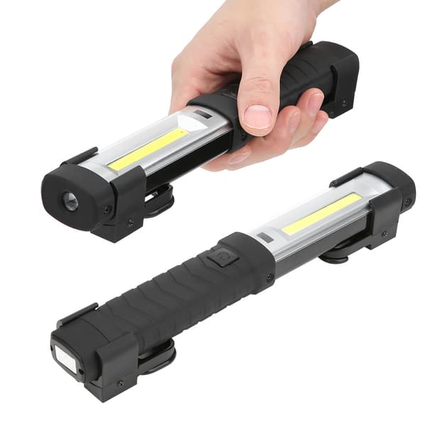 COB Multifunksjonell USB Oppladbar Magnetisk Utendørs Camping Arbeidslampe