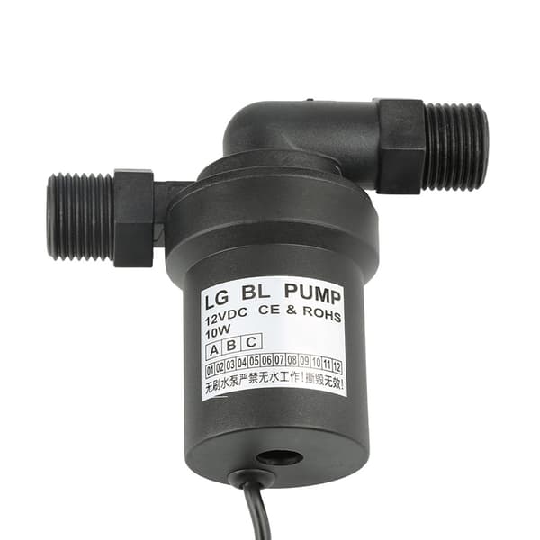 12V 10W DC Borstlös Solar Högtemperatur Vattenpump Cirkulationspump