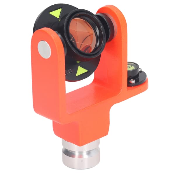 Prisme for totalstasjoner, enkelt hellingsmålingsutstyr, 0 eller -30 mm offset