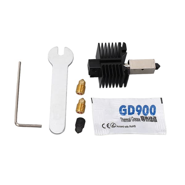 Ekstruder Hot End Kit Avtakbart Dysesett for Bambu Lab X1 P1P X1 Carbon Type 2 3D-skriver