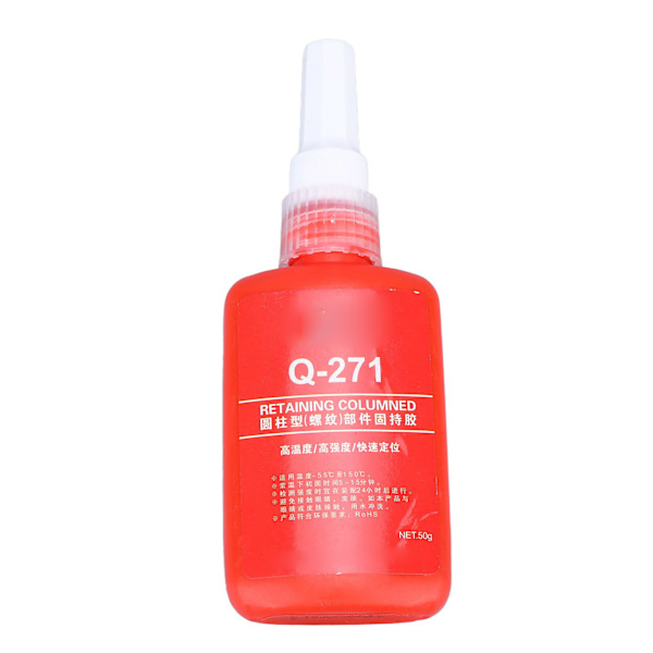 Vanntett rød trådlåsforsegling 50g