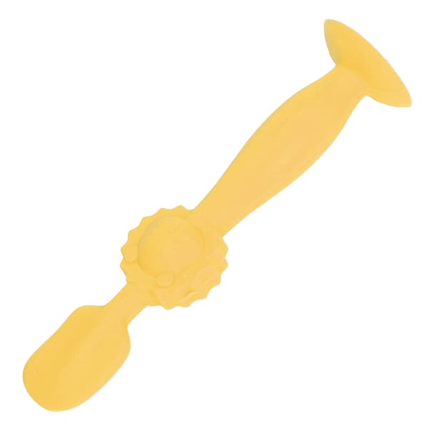 Baby Butt Cream Applicator Mjuk Silikon Hudvänlig Blöjutslag Spatel Gul